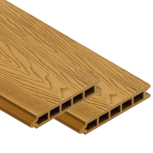 CFB Composite Fence 2m - Embossed Golden