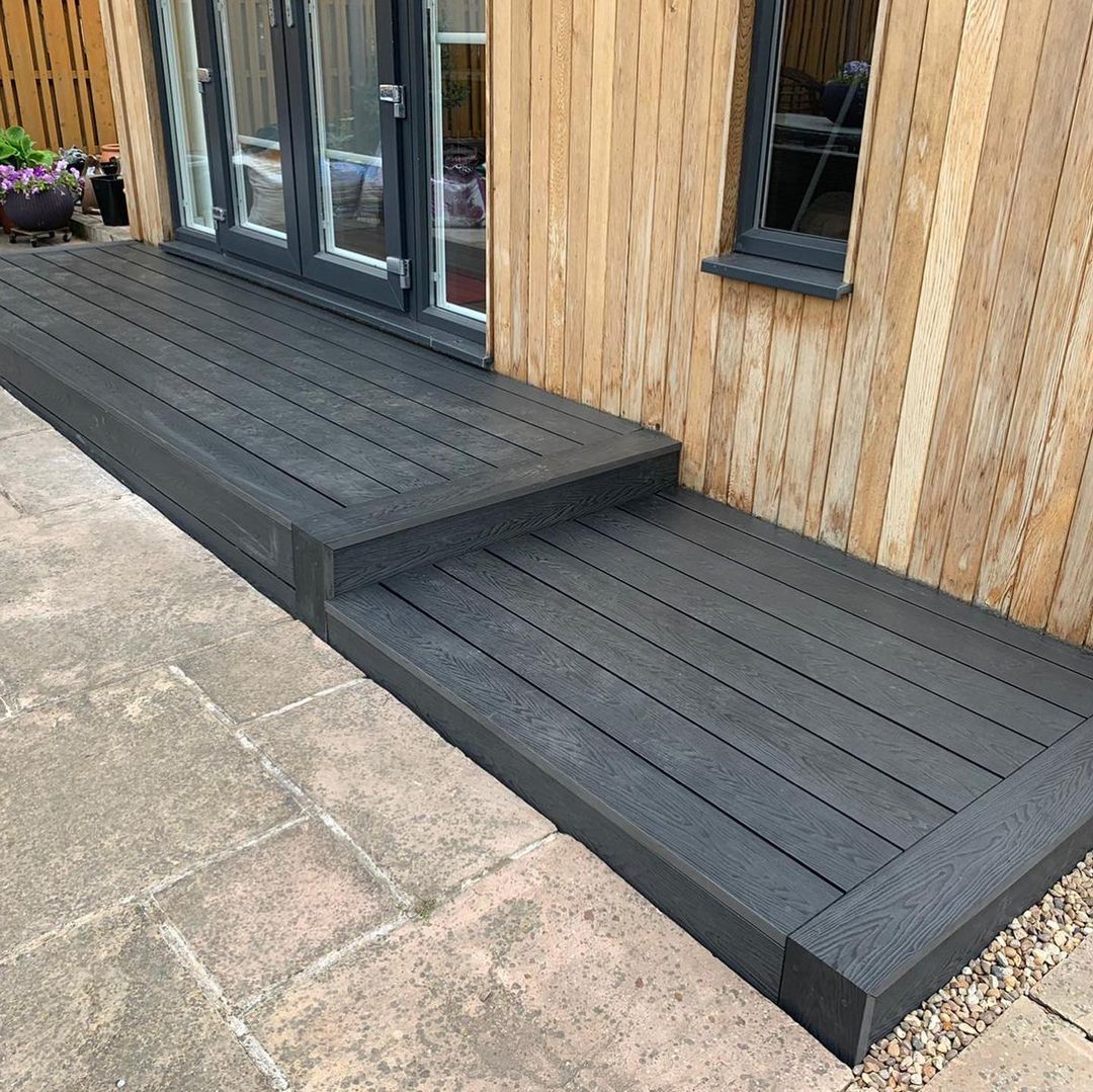 CDB Composite Decking 2.2m - Embossed Black
