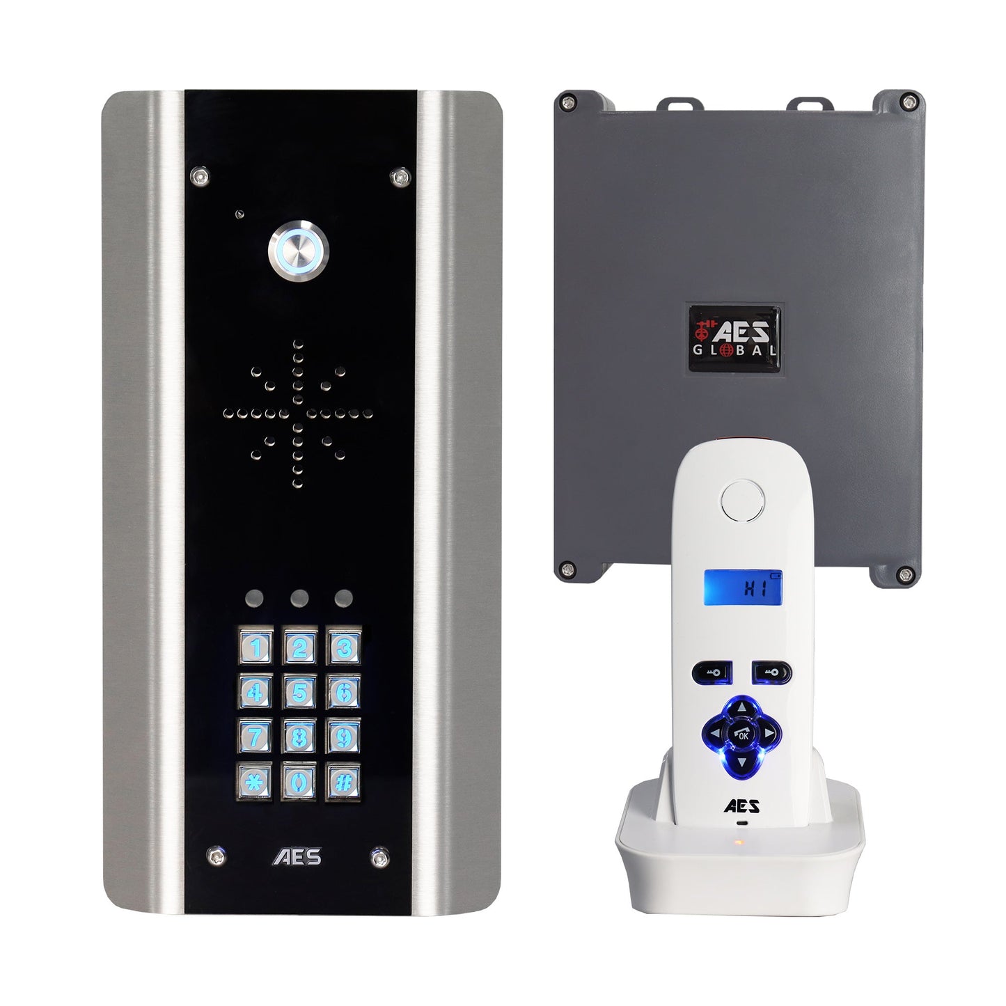 AES: 603 DECT Wireless Intercom System (Arch Keypad Callpoint) - ASD Trade Direct