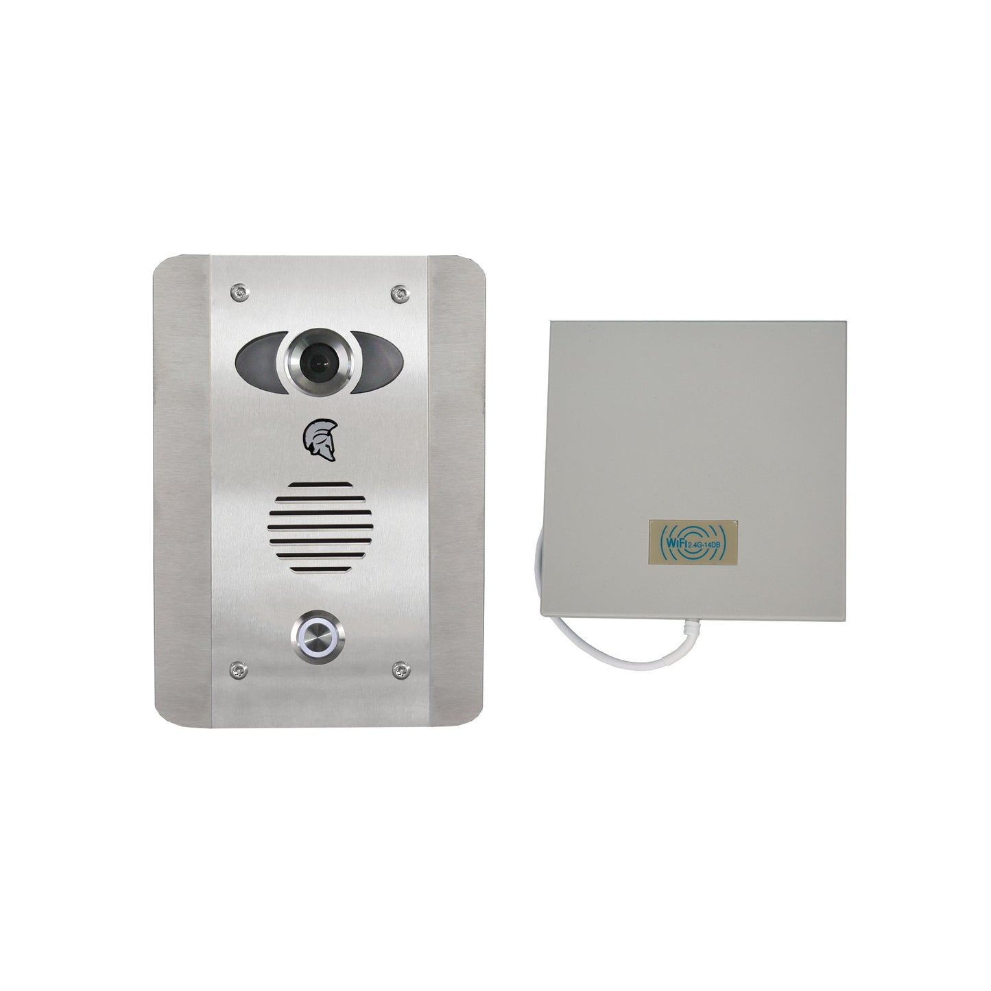 AES: IP Video in Flush Steel - ASD Trade Direct