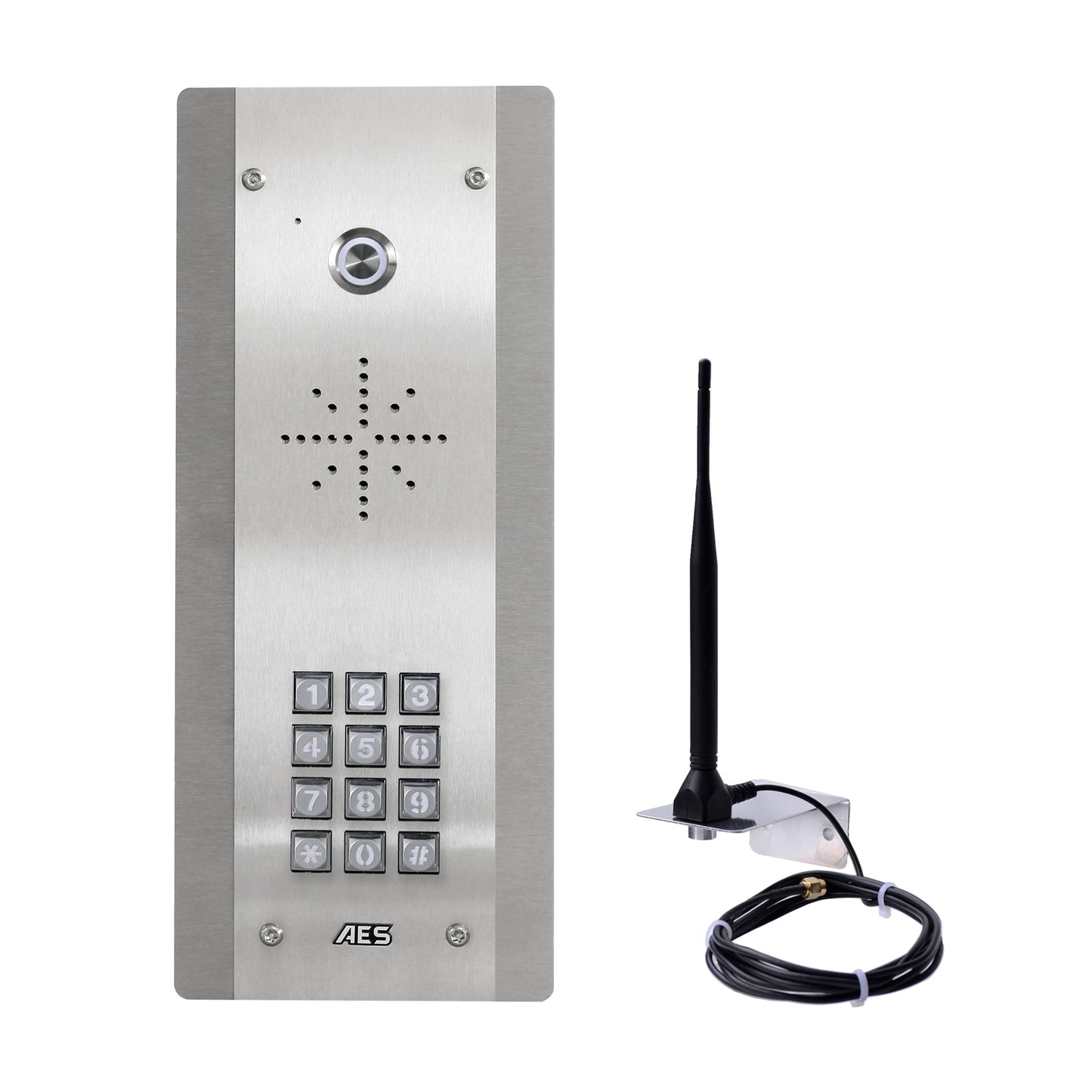 AES: Cellular Prime in Flush Steel Keypad - ASD Trade Direct