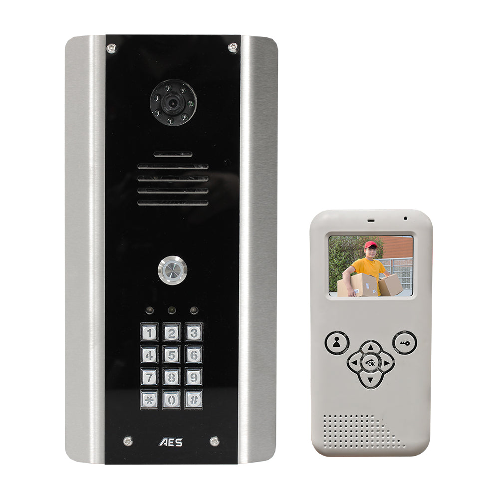 AES: 705 DECT Video in Architectural Black Keypad - ASD Trade Direct
