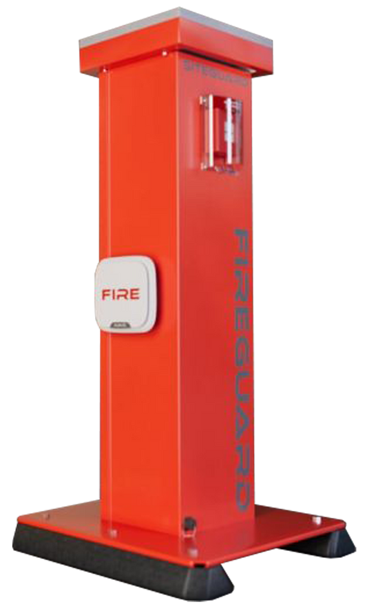 Fireguard Portable Tower with 4G Ajax Hub and Call Points