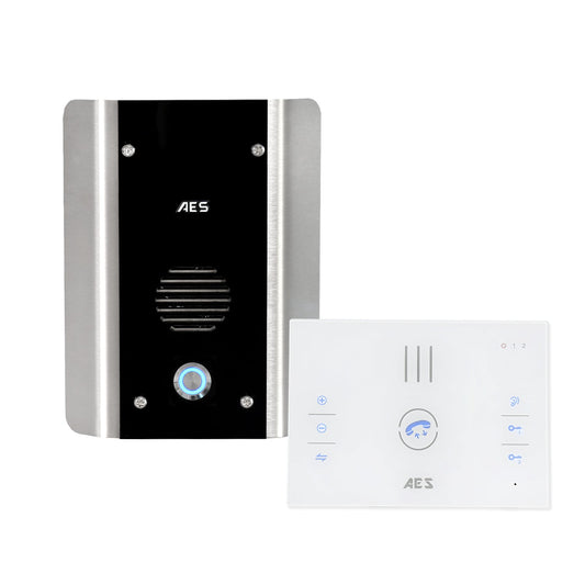 AES: Wired Audio in Architectural Black with Handset - ASD Trade Direct