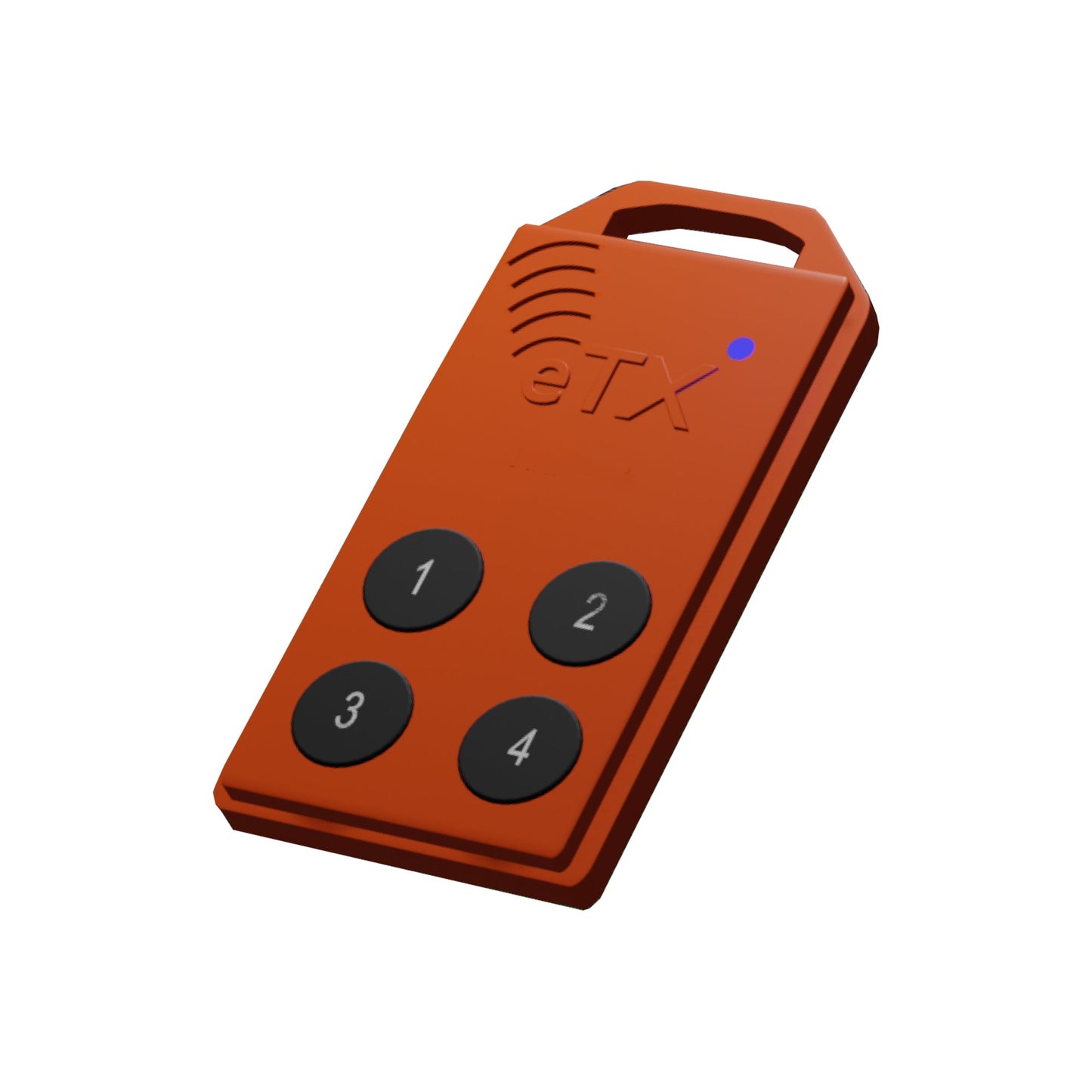 e-TX: 4 Button Transmitter Key Fob - ASD Trade Direct