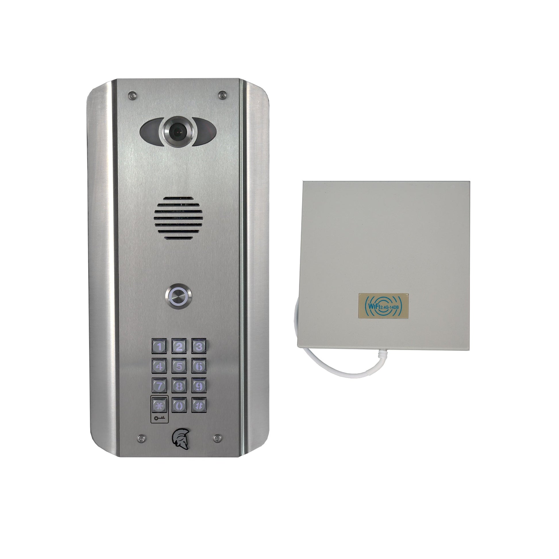 AES: IP Video in Architectural Steel Keypad – ASD Trade Direct