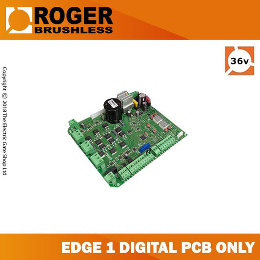 Roger EDGE1: Digital control 36V for BRUSHLESS motor, control board ONLY - ASD Trade Direct