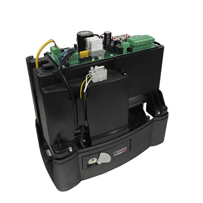 Roger BG30/2204: 36V MOTOR ONLY irreversible ideal for sliding gates up to 2200Kg. with built-in digital controller B70 series, mechanical limit switch. - ASD Trade Direct