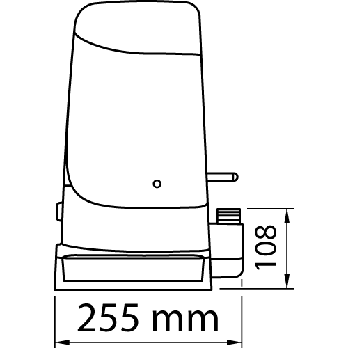 Nice Robus 1200 Hi-Speed Kit: 24V HS Sliding gate kit for gates up to 1200Kg - ASD Trade Direct